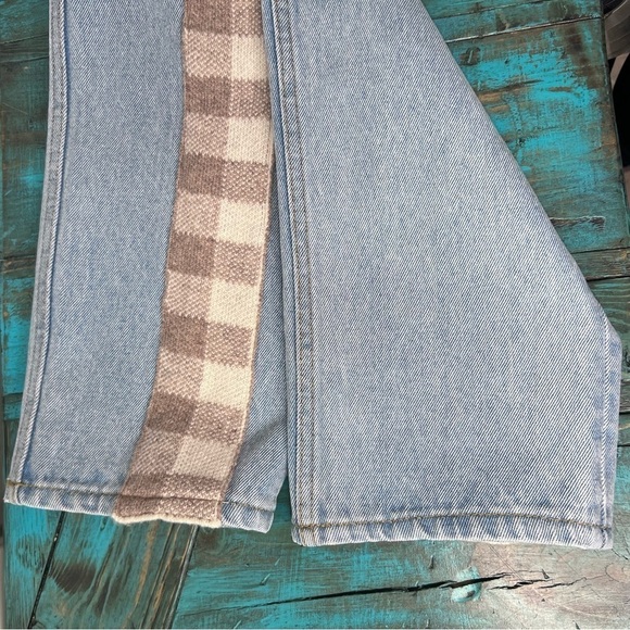 Still Here Tate High Rise Straight Leg Jeans in Vintage Blue Size 28 100% Cotton - Picture 15 of 15